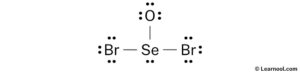 SeOBr2 Lewis Structure Learnool