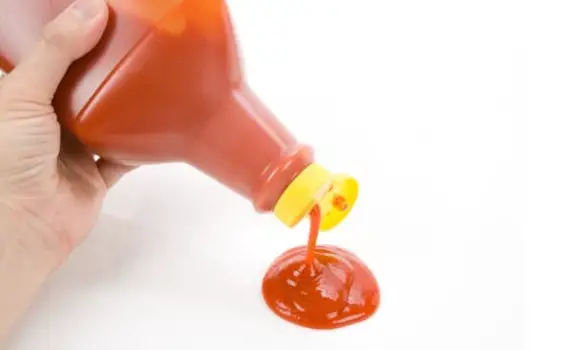 Newton's First Law Example - Tomato Ketchup