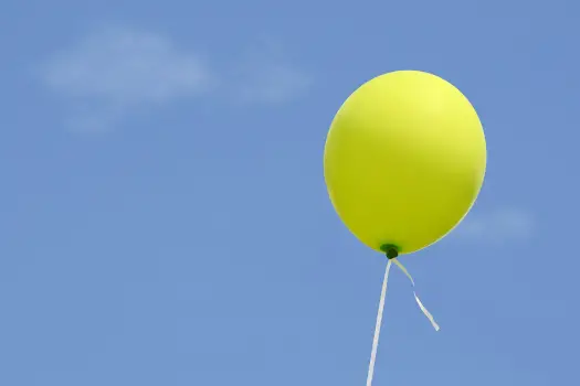 Charles Law Example - Inflated Helium Balloon
