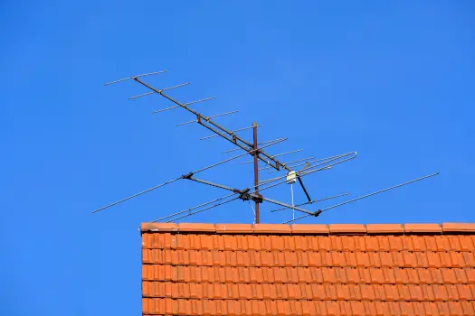 Electromagnetic radiation example - television transmitter