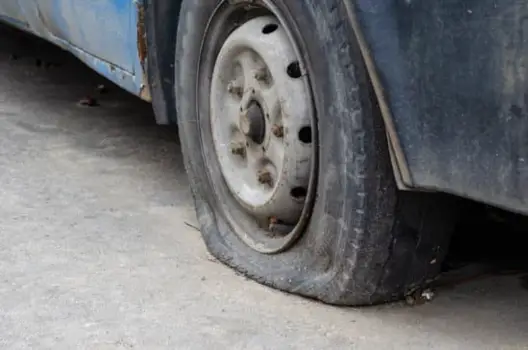 Gay Lussac's Law Example - Vehicle Tyre