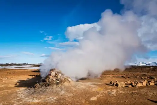 Geothermal Energy Example - Fumarole