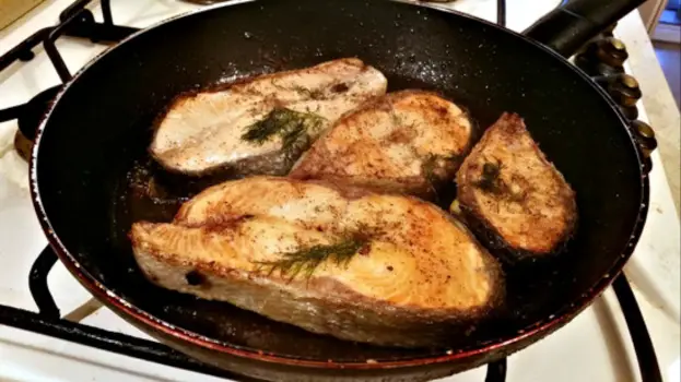 Sound Energy Example - Fish Fried On Pan