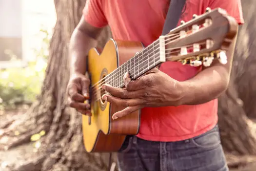 Sound Energy Example - Man Playing Guitar
