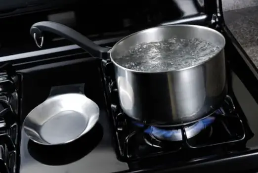 Sound energy example - boiling water