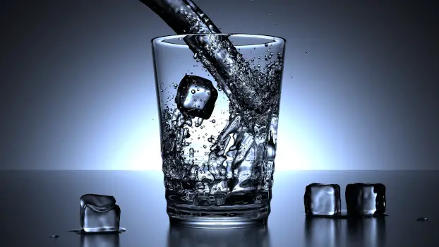 Thermal Energy Example - Water Melts Ice Cube