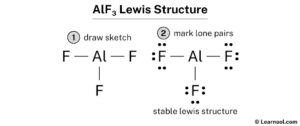 AlF3 Lewis structure - Learnool