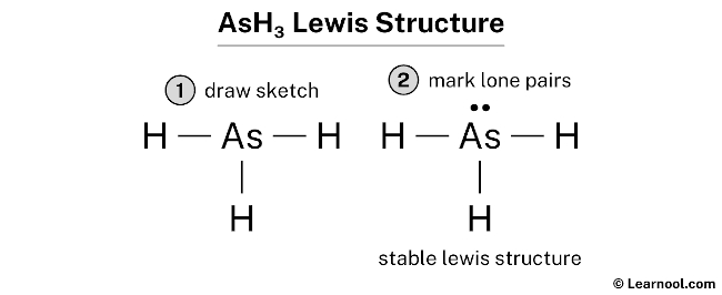 AsH3 Lewis Structure
