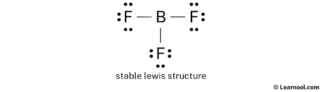 BF3 Lewis Structure (Step 2)