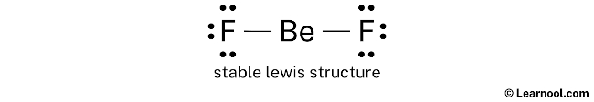 BeF2 Lewis Structure (Step 2)