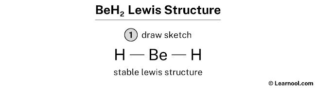 BeH2 Lewis Structure