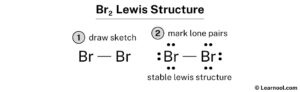 Br2 Lewis structure - Learnool