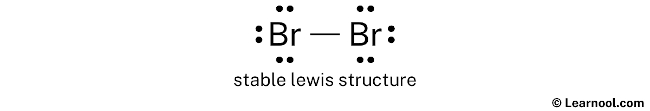 Br2 Lewis Structure (Step 2)