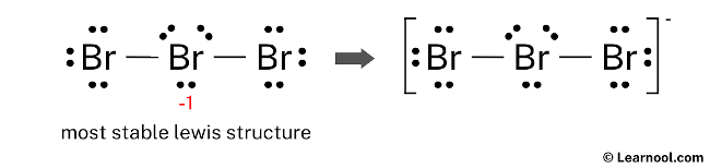 Br3- Lewis Structure (Final)