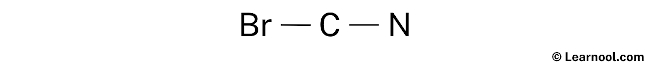 BrCN Lewis Structure (Step 1)