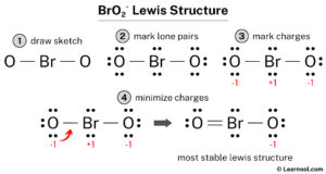 BrO2- Lewis structure - Learnool