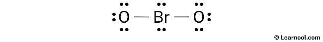 BrO2- Lewis Structure (Step 2)