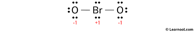 BrO2- Lewis Structure (Step 3)