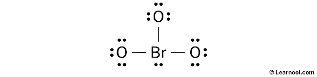 BrO3- Lewis Structure (Step 2)