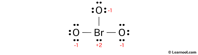 BrO3- Lewis Structure (Step 3)