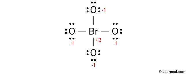 BrO4- Lewis Structure (Step 3)