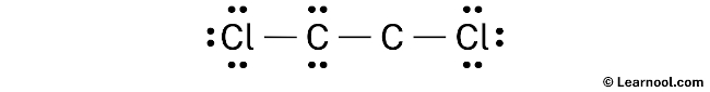 C2Cl2 Lewis Structure (Step 2)