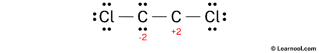 C2Cl2 Lewis Structure (Step 3)