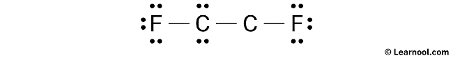 C2F2 Lewis Structure (Step 2)