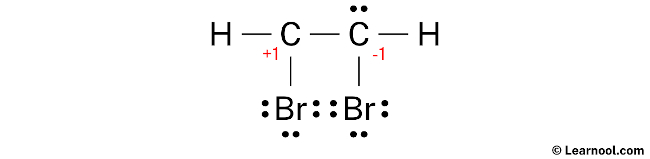C2H2Br2 Lewis Structure (Step 3)