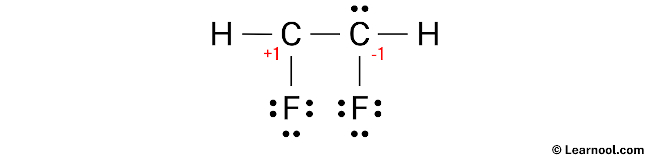 C2H2F2 Lewis Structure (Step 3)
