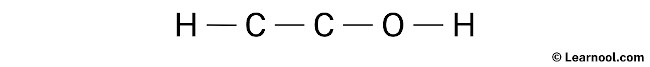 C2H2O Lewis Structure (Step 1)