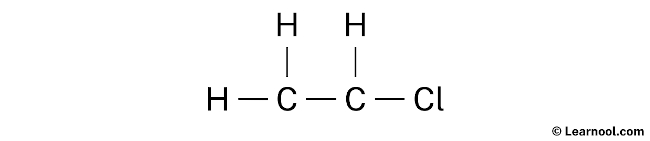 C2H3Cl Lewis Structure (Step 1)