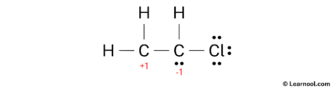 C2H3Cl Lewis Structure (Step 3)
