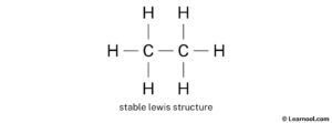 C2H6 Lewis structure - Learnool