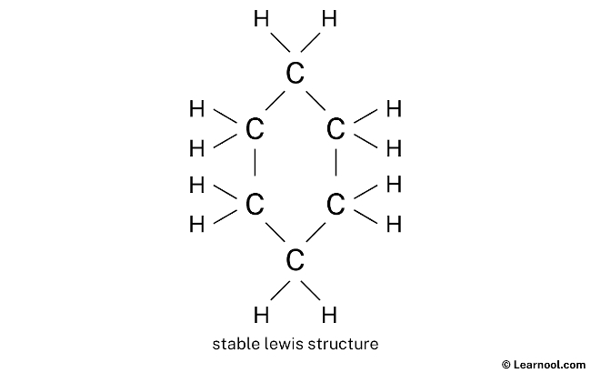 C6H12 Lewis Structure (Step 1)