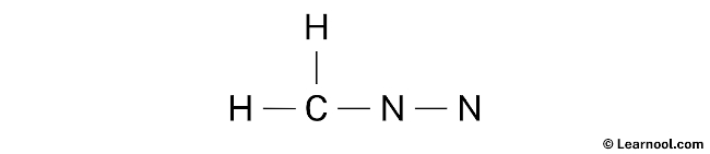 CH2N2 Lewis Structure (Step 1)