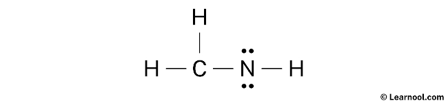 CH2NH Lewis Structure (Step 2)