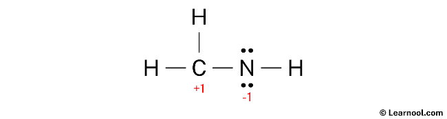 CH2NH Lewis Structure (Step 3)