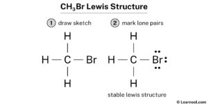 CH3Br Lewis structure - Learnool