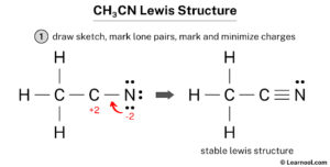 Ch3cn Lewis Structure Learnool