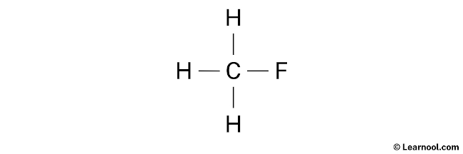 CH3F Lewis Structure (Step 1)