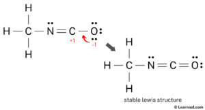 CH3NCO Lewis structure - Learnool