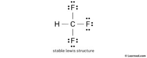 CHF3 Lewis structure - Learnool