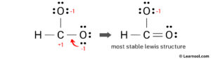 CHO2- Lewis structure - Learnool