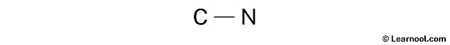 CN- Lewis Structure (Step 1)
