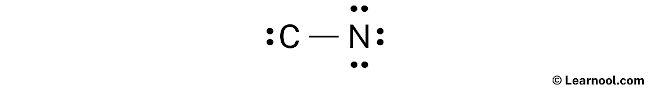 CN- Lewis Structure (Step 2)