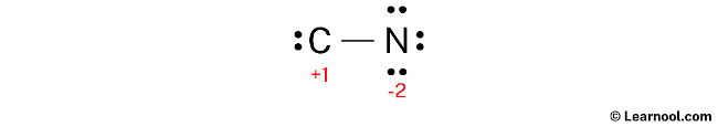 CN- Lewis Structure (Step 3)