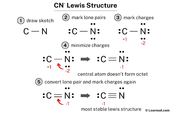 CN- Lewis Structure