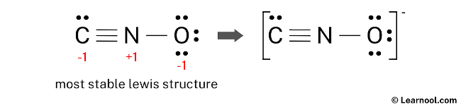 CNO- Lewis Structure (Final)