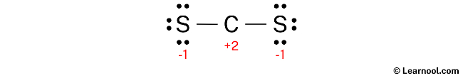 CS2 Lewis Structure (Step 3)